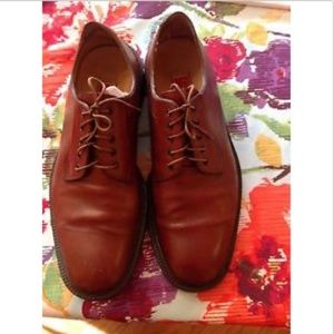 Cole Haan Brown Laceup Oxford Shoes SZ 10 1/2
